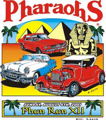 image | Pharoahs Phun Run XII 2001 Custom T shirt