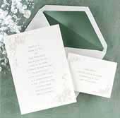 image | Carlson Craft wedding invitation